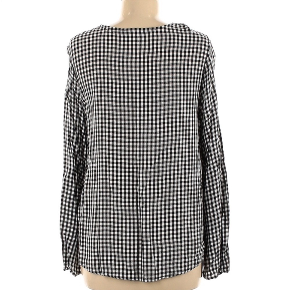 gingham top - Picture 3 of 4